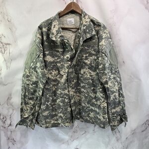 Military Jacket Mens medium short Digital Camo Desert Top Shirt Air Force Army